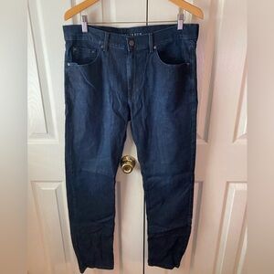 MOTT & BOW Mosco Medium/Dark Wash Slim Denim Jeans SZ 35/32